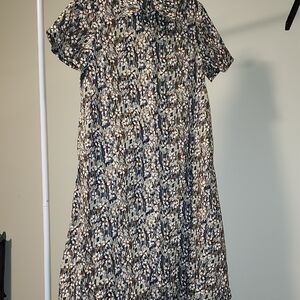 ICICLE Floral Patterned Short Sleeve Dress